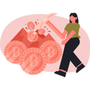 پیش‌نمایش فایل young-lady-mining-bitcoin-13685201 از پک ارز دیجیتال