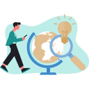پیش‌نمایش فایل man-walking-near-world-map-13749057 از پک سئو