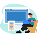 پیش‌نمایش فایل man-working-on-laptop-13749063 از پک سئو