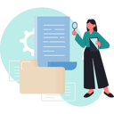 پیش‌نمایش فایل woman-doing-research-on-document-13749043 از پک سئو