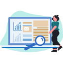 پیش‌نمایش فایل woman-making-seo-development-data-13749048 از پک سئو