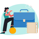 پیش‌نمایش فایل woman-working-on-seo-plan-13749064 از پک سئو