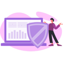 پیش‌نمایش فایل man-presenting-business-protection-13748969 از پک موتور جستجو