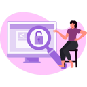 پیش‌نمایش فایل woman-searching-security-lock-13748967 از پک موتور جستجو
