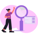 پیش‌نمایش فایل woman-searching-web-lock-13748922 از پک موتور جستجو