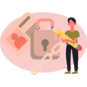 پیش‌نمایش فایل man-making-crypto-blockchain-13685228 از پک ارز دیجیتال