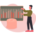 پیش‌نمایش فایل man-presenting-bitcoin-graph-13685259 از پک ارز دیجیتال