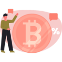پیش‌نمایش فایل man-talking-about-bitcoin-percentage-13685221 از پک ارز دیجیتال