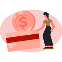 پیش‌نمایش فایل woman-asking-about-credit-money-13685240 از پک ارز دیجیتال