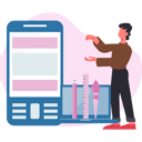 پیش‌نمایش فایل boy-making-design-on-mobile-13784872 از پک خدمات وب