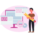 پیش‌نمایش فایل boy-making-web-coding-13784889 از پک خدمات وب