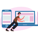 پیش‌نمایش فایل boy-talking-about-laptop-development-13784870 از پک خدمات وب