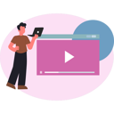 پیش‌نمایش فایل boy-works-on-social-video-13784849 از پک خدمات وب