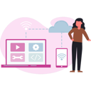 پیش‌نمایش فایل girl-standing-near-cloud-networking-13784888 از پک خدمات وب