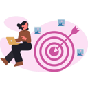پیش‌نمایش فایل woman-checking-target-13784855 از پک خدمات وب