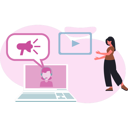 پیش‌نمایش فایل woman-explaining-web-marketing-13784879 از پک خدمات وب