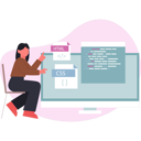 پیش‌نمایش فایل girl-pointing-web-coding-13749144 از پک خدمات وب