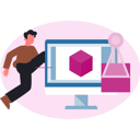 پیش‌نمایش فایل man-doing-web-design-13749153 از پک خدمات وب