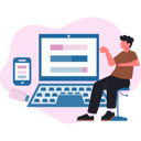 پیش‌نمایش فایل man-pointing-reloading-data-13749160 از پک خدمات وب