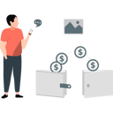 پیش‌نمایش فایل boy-transfer-money-one-wallet-another-13619002 از پک ان‌اف‌تی (توکن غیرمثلی)