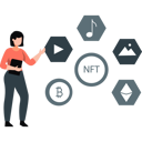 پیش‌نمایش فایل woman-buying-crypto-currencies-13618994 از پک ان‌اف‌تی (توکن غیرمثلی)