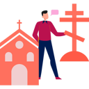 پیش‌نمایش فایل man-is-pointing-lutheran-church-14326615 از پک کلیسا