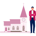 پیش‌نمایش فایل man-is-showing-catholic-church-wedding-venues-14326587 از پک کلیسا