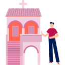پیش‌نمایش فایل man-is-showing-catholic-exterior-14326612 از پک کلیسا
