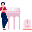 پیش‌نمایش فایل man-is-thinking-about-rip-14326611 از پک کلیسا