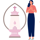 پیش‌نمایش فایل woman-is-happy-lawton-light-14326580 از پک کلیسا