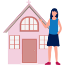 پیش‌نمایش فایل woman-is-pointing-christian-home-14326621 از پک کلیسا