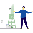 پیش‌نمایش فایل man-painting-the-wall-14326947 از پک ماشین لباس‌شویی
