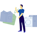 پیش‌نمایش فایل man-putting-cloth-in-washing-machine-14326954 از پک ماشین لباس‌شویی