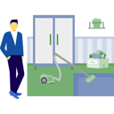 پیش‌نمایش فایل man-is-cleaning-garden-14326993 از پک ماشین لباس‌شویی