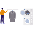پیش‌نمایش فایل man-is-using-dryer-and-washing-machine-14327032 از پک ماشین لباس‌شویی