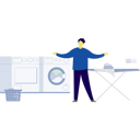 پیش‌نمایش فایل man-washing-clothes-using-washing-machine-14327023 از پک ماشین لباس‌شویی