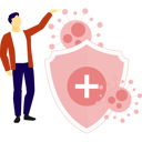 پیش‌نمایش فایل man-is-doing-virus-protection-14327204 از پک روز جهانی آسم