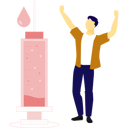 پیش‌نمایش فایل man-is-happy-with-blood-syringe-14327206 از پک روز جهانی آسم