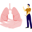 پیش‌نمایش فایل man-is-telling-about-bronchus-cancer-14327215 از پک روز جهانی آسم