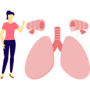 پیش‌نمایش فایل woman-is-pointing-bronchioles-disease-14327211 از پک روز جهانی آسم