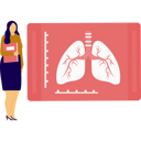 پیش‌نمایش فایل female-doctor-checking-lungs-report-14327238 از پک روز جهانی آسم
