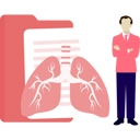پیش‌نمایش فایل male-doctor-showing-lungs-report-14327263 از پک روز جهانی آسم