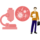 پیش‌نمایش فایل man-is-doing-research-virus-on-microscope-14327262 از پک روز جهانی آسم