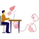 پیش‌نمایش فایل man-is-working-on-human-liver-14327249 از پک روز جهانی آسم