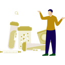 پیش‌نمایش فایل boy-presenting-aid-test-tubes-14327192 از پک روز جهانی ایدز