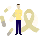 پیش‌نمایش فایل boy-showing-aids-pills-14327165 از پک روز جهانی ایدز