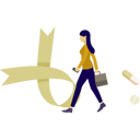 پیش‌نمایش فایل girl-walking-near-aids-medicine-14327160 از پک روز جهانی ایدز