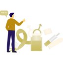 پیش‌نمایش فایل man-pointing-aids-preventive-14327189 از پک روز جهانی ایدز