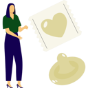 پیش‌نمایش فایل female-explaining-about-condom-packet-14327128 از پک روز جهانی ایدز