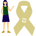 پیش‌نمایش فایل female-pointing-aids-ribbon-14327097 از پک روز جهانی ایدز